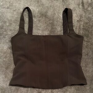 Zara dark green Women's Top